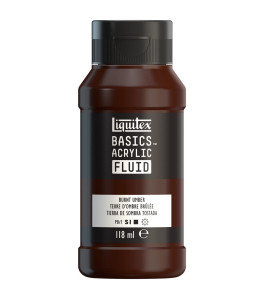 Farba akrylowa płynna Liquitex Basics 118ml Burnt Umber